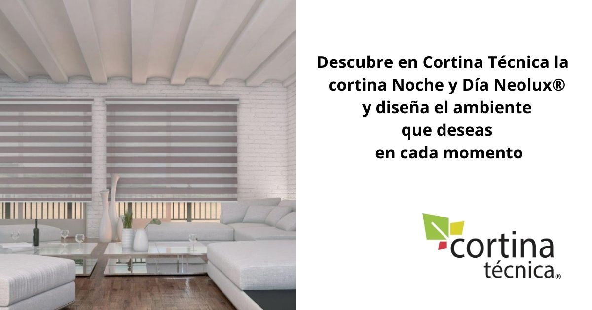 Cortinas noche y dia Neolux